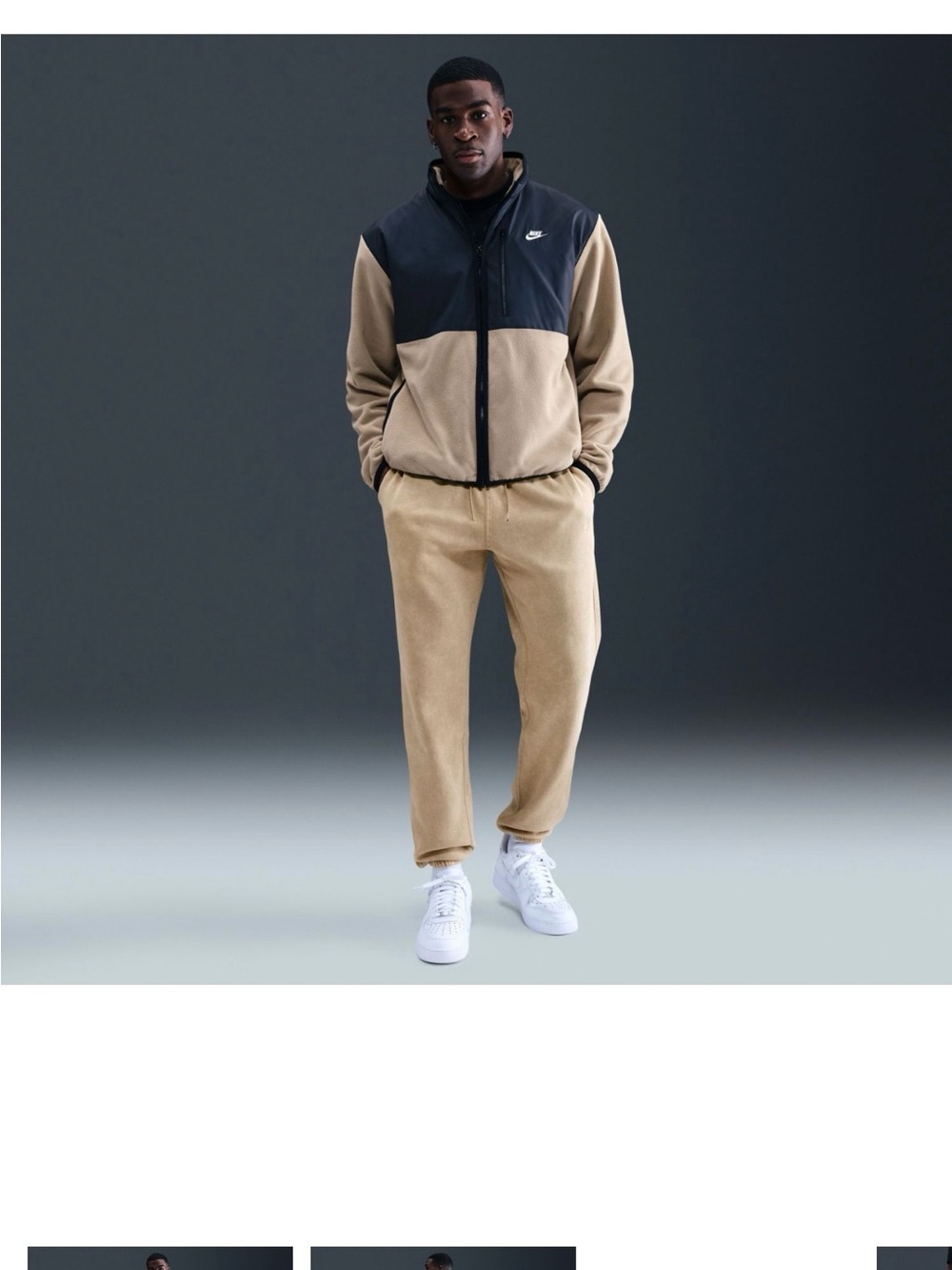 Nike Men's Club Fleece Washed
Cuffed Pants - Parachute Beige
